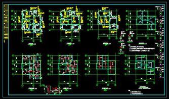 现代别墅建筑设计施工图与效果图解析
